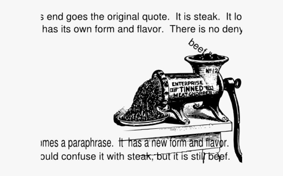Meat Grinder Vintage, Transparent Clipart