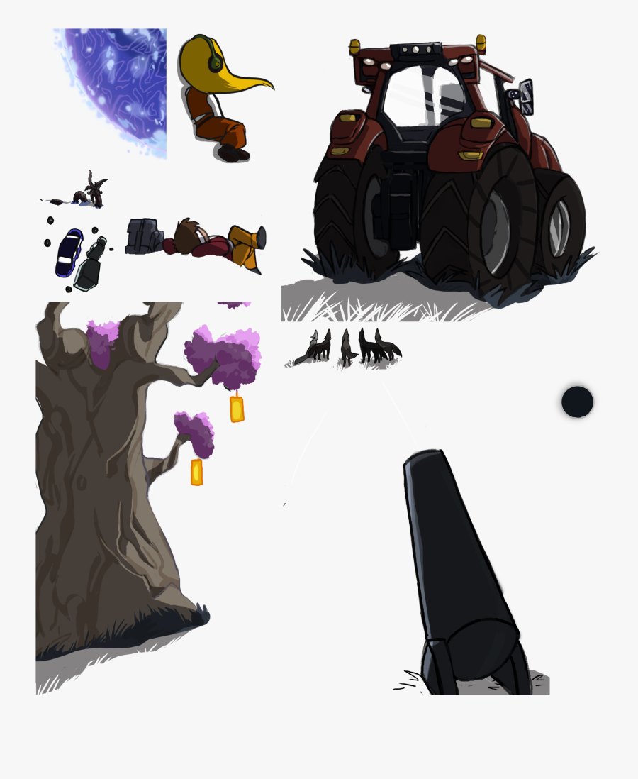 Stargazing Sprites - Illustration, Transparent Clipart