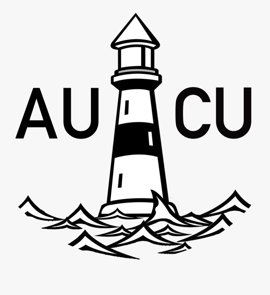 Light House Black And White, Transparent Clipart