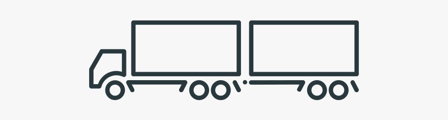 Truck - Vrachtwagen Tekening, Transparent Clipart