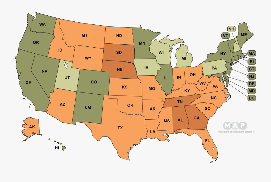 Cabin Republicans Equality Map - Forest And Conservation Technicians, Transparent Clipart