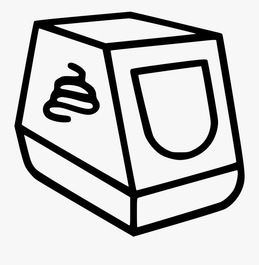 Litter Box, Transparent Clipart