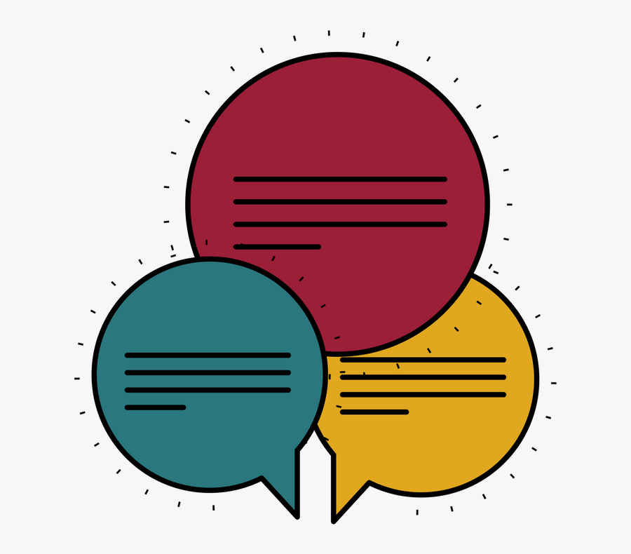 Thought Bubble Image - Circle, Transparent Clipart