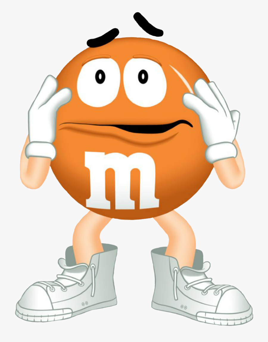 M And M Orange, Transparent Clipart