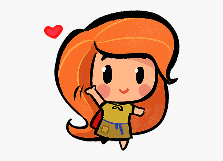 Redstory Lil Red Riding Hood Messages Sticker-0 - Cartoon, Transparent Clipart