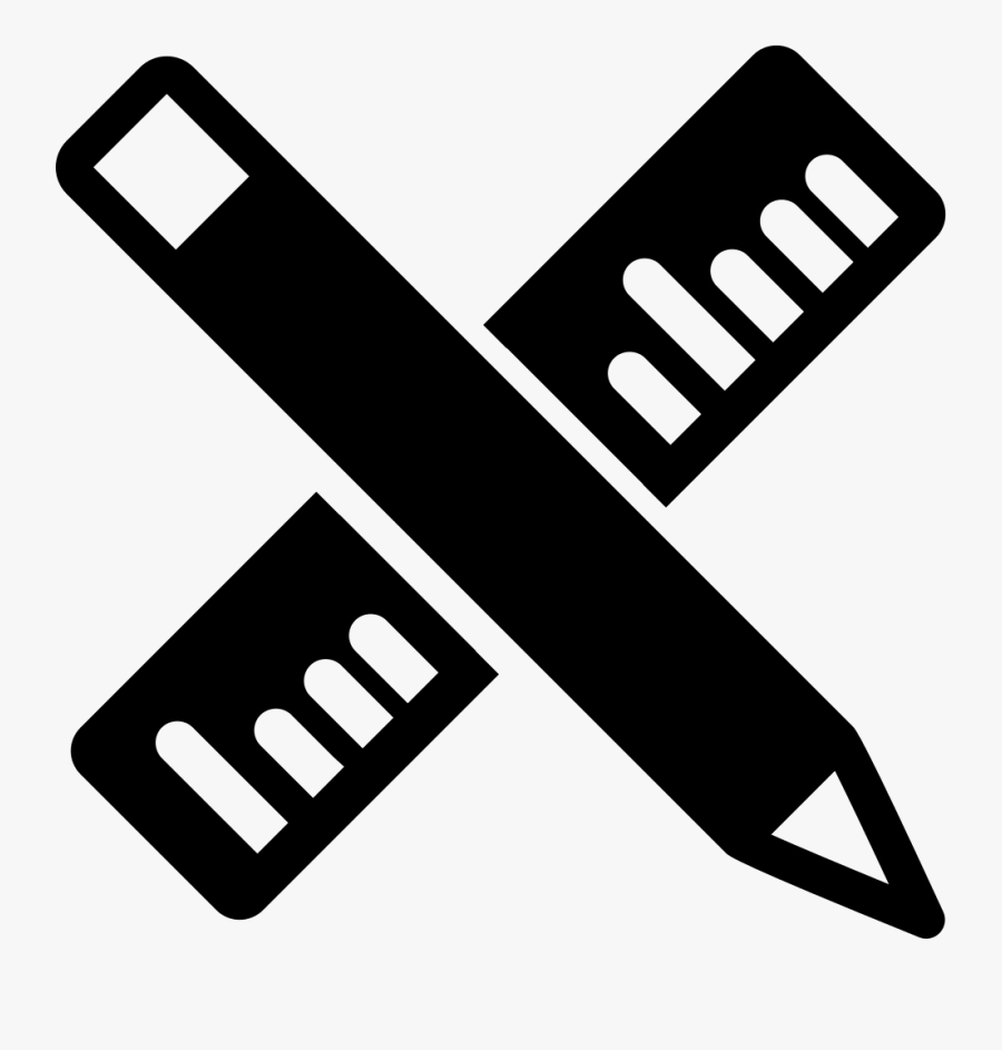 And Pencil Cross Svg - Technical Specification Specification Icon, Transparent Clipart