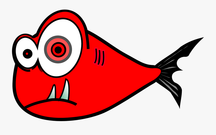 Red Fish Clipart 1, Buy Clip Art - Clipart Fish Red, Transparent Clipart