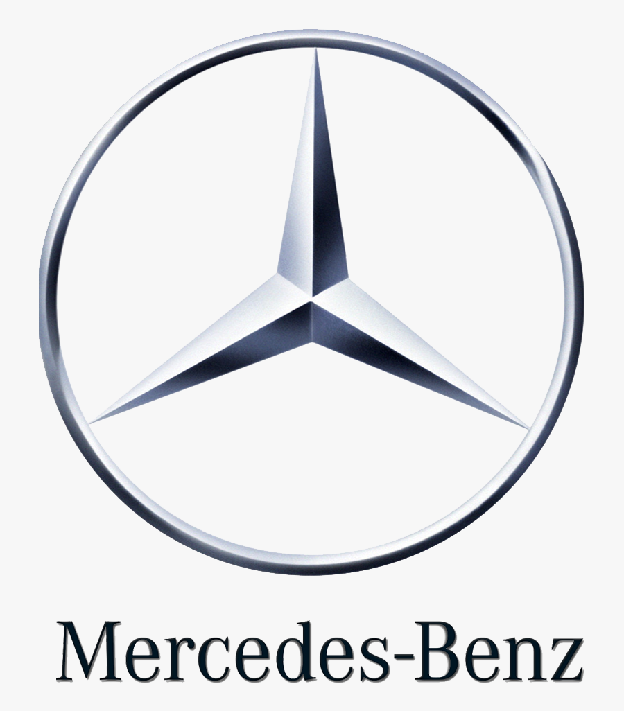 Mercedes Benz Logo Clip Art - Transparent Background Mercedes Logo, Transparent Clipart