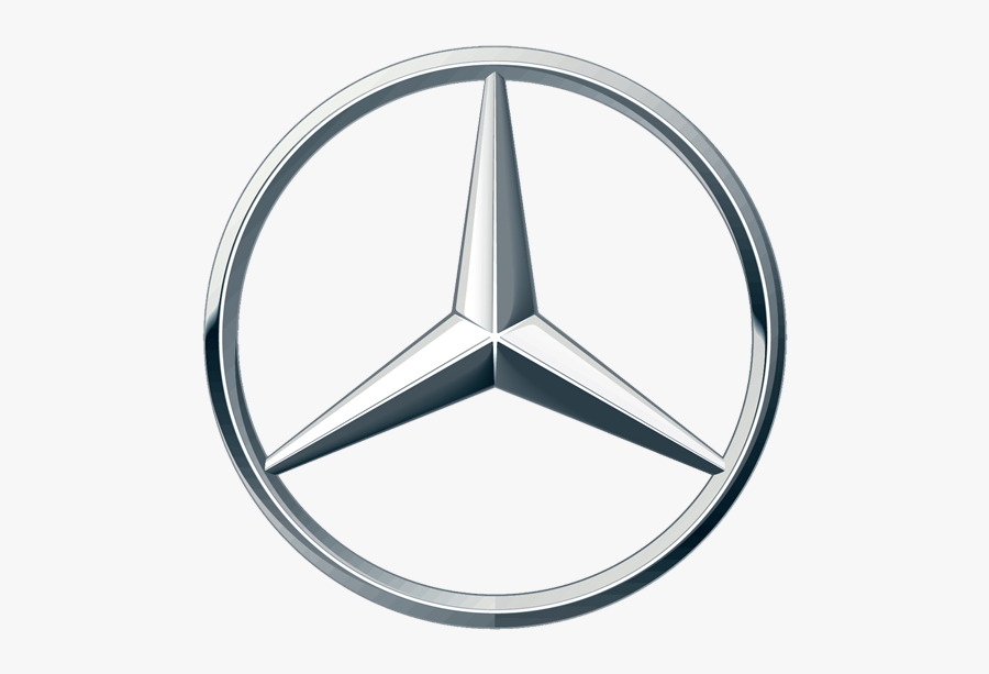 Clip Art Logos Images Free Download - Mercedes Benz Star Logo, Transparent Clipart