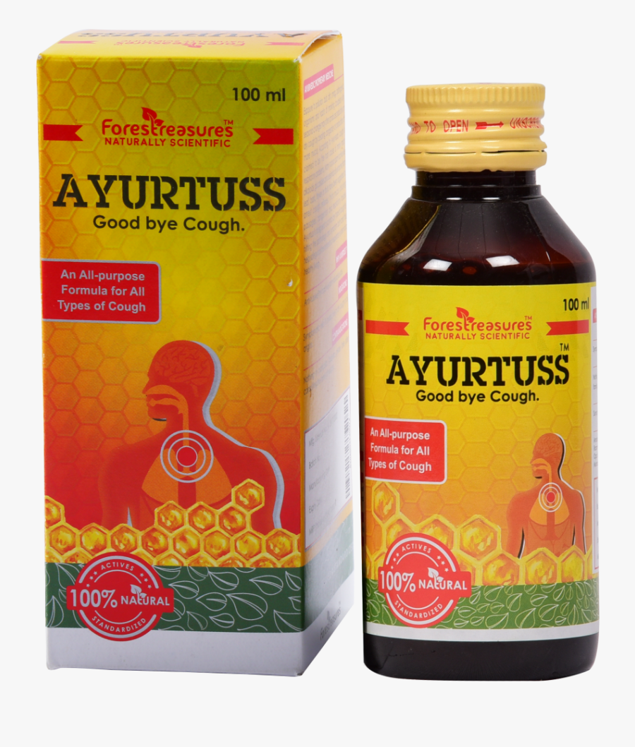 Transparent Coughing Png - Ayurtuss Cough Syrup Uses, Transparent Clipart