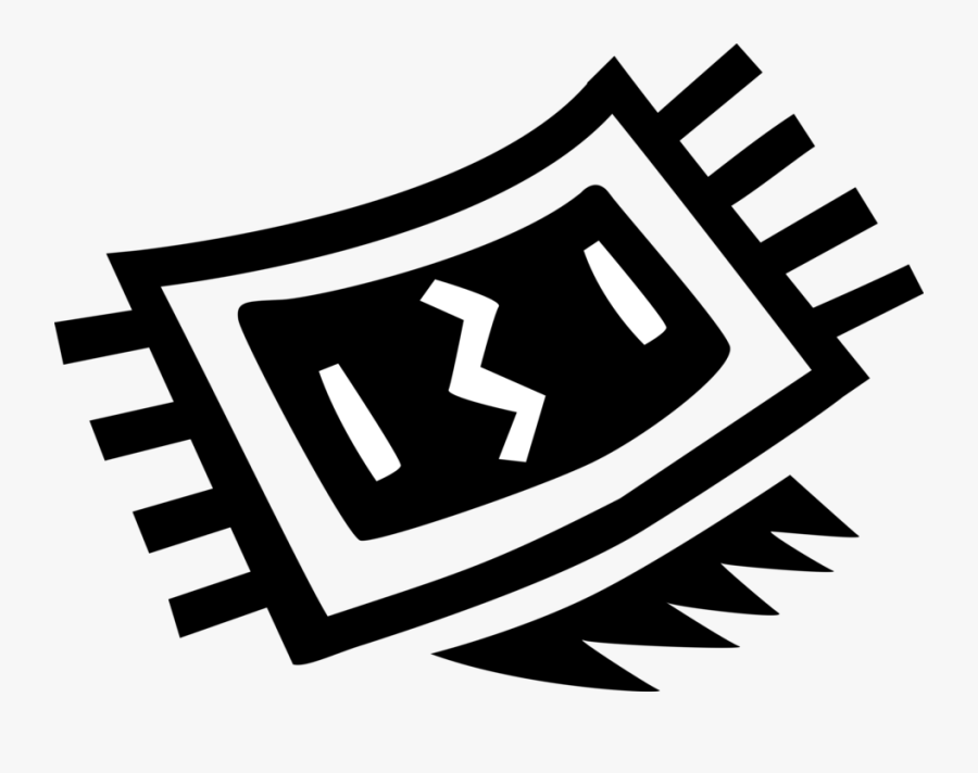 Vector Illustration Of Information Technology Computer, Transparent Clipart