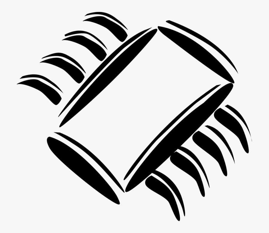 Vector Illustration Of Information Technology Computer, Transparent Clipart