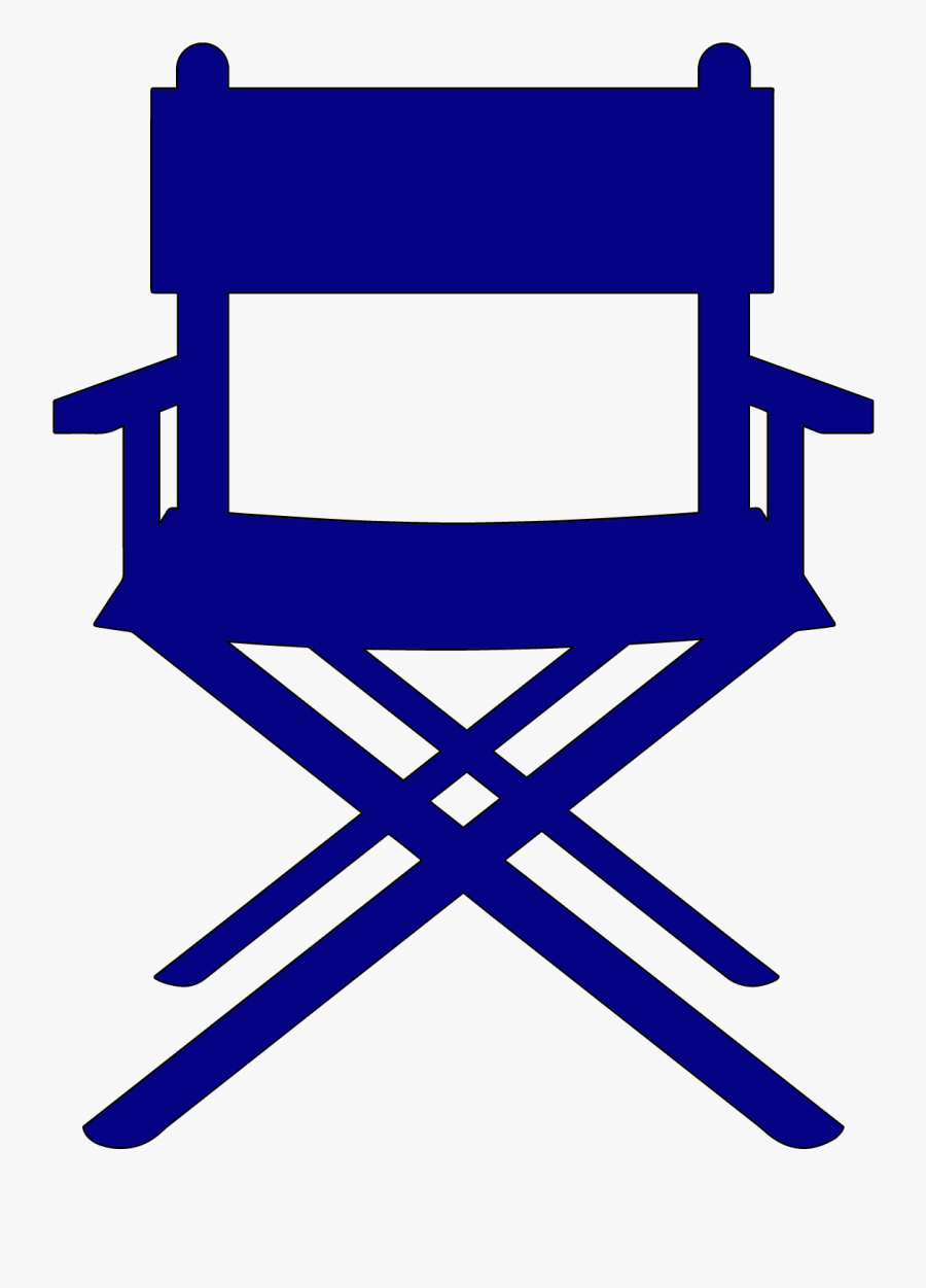 Movie Clipart Short Film - Movie Director Chair Clipart, Transparent Clipart