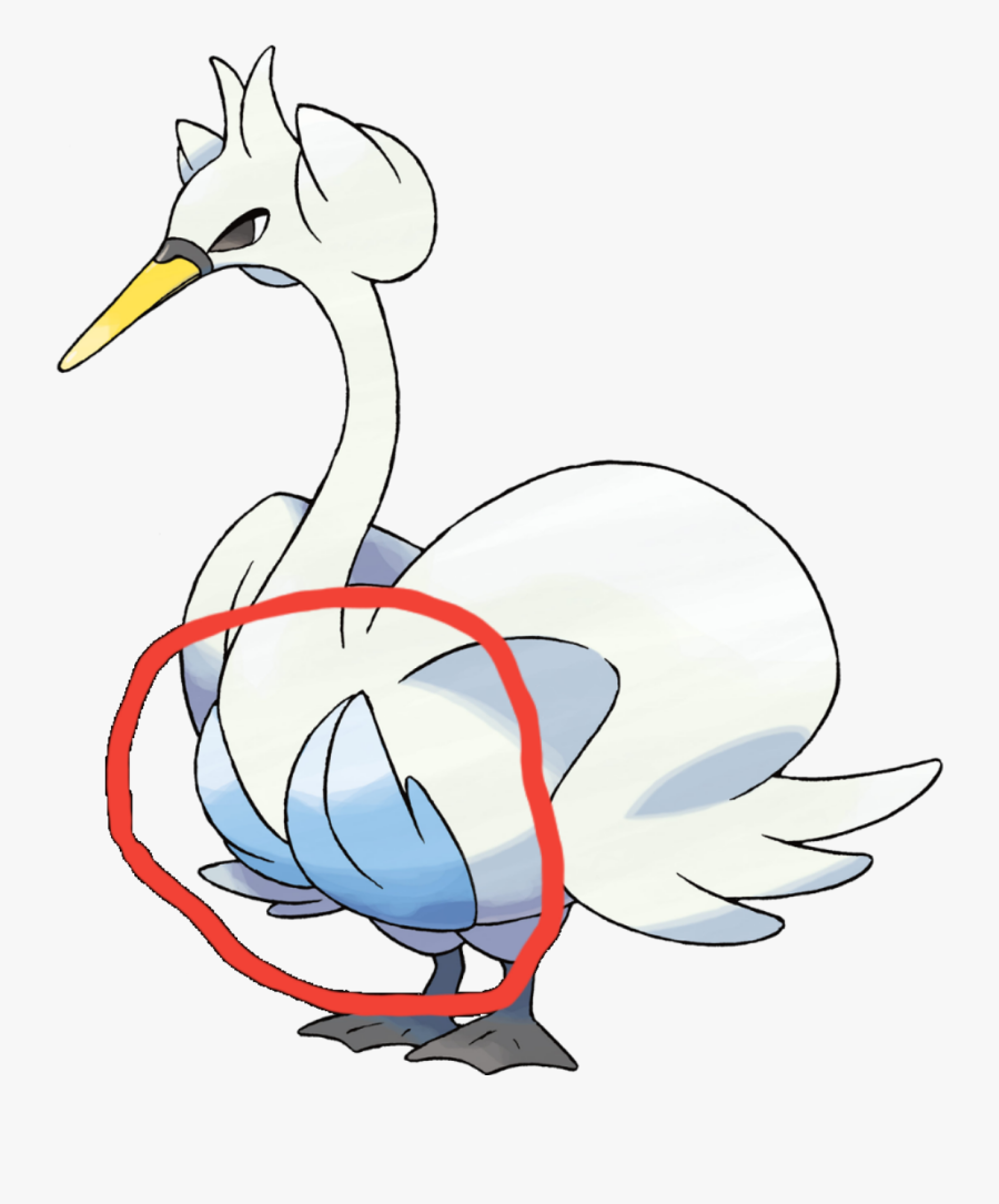 Pokemon Swanna, Transparent Clipart