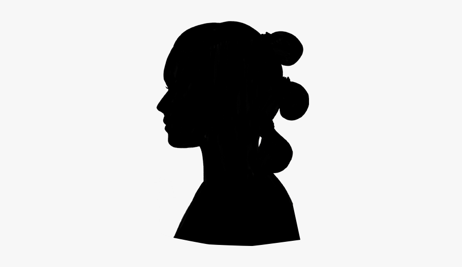 Rey Star Wars Silhouette, Transparent Clipart
