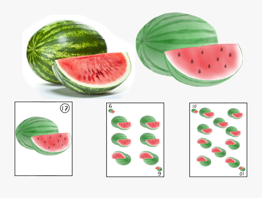 Watermelon Helps, Transparent Clipart