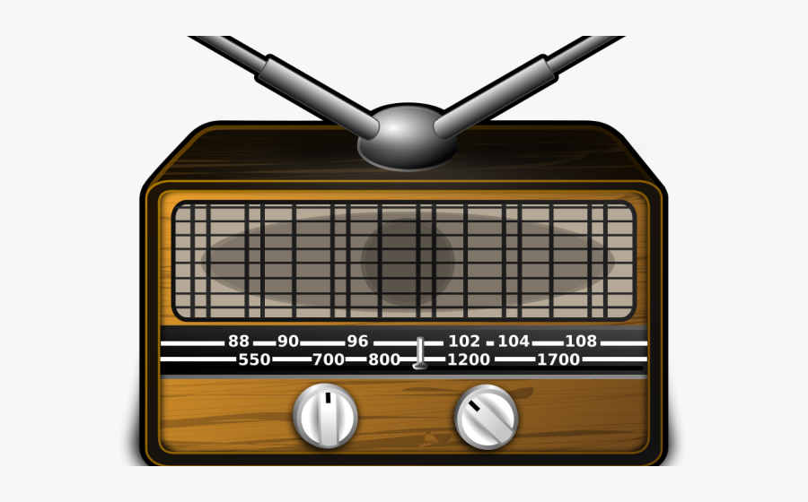 Old Fashioned Radio Clipart, Transparent Clipart