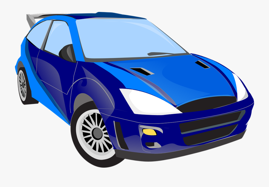 Clip Art Sports Cars , Transparent Cartoons - スポーツ カー 青 イラスト, Transparent Clipart