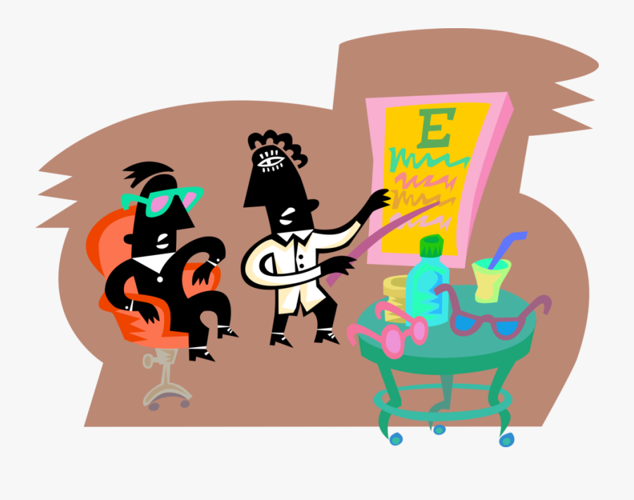 Vision Clipart Vision Test - Illustration, Transparent Clipart