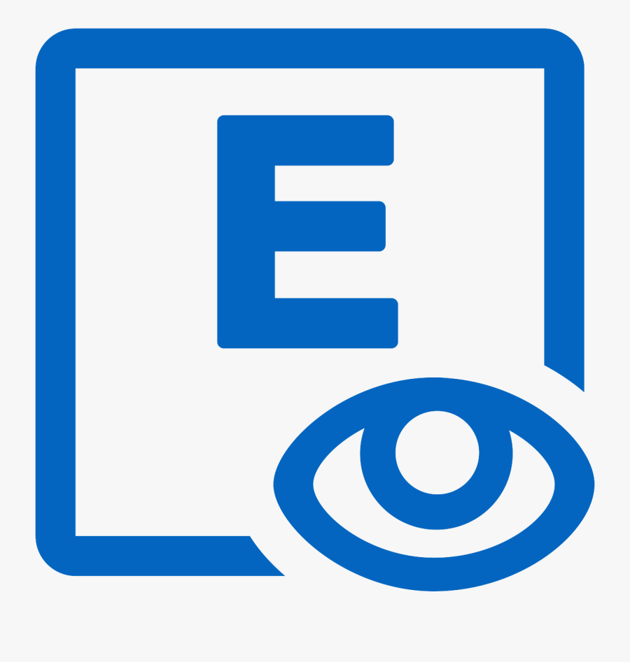 Eye Chart, Transparent Clipart