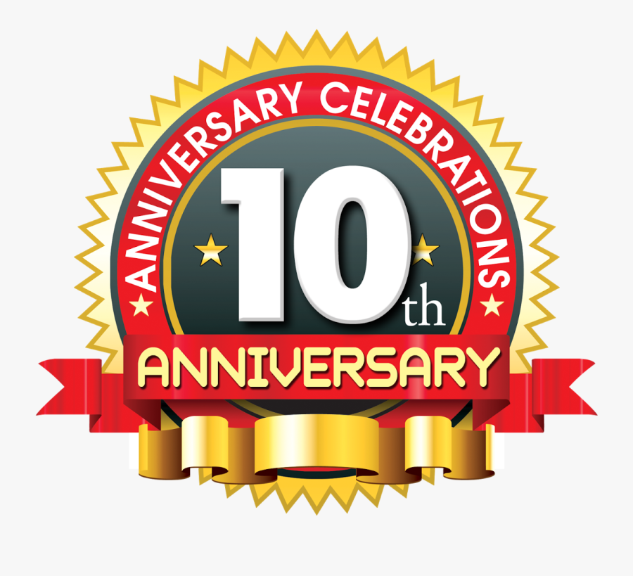 Download Hd Th Logo - 1st Anniversary Logo Hd, Transparent Clipart