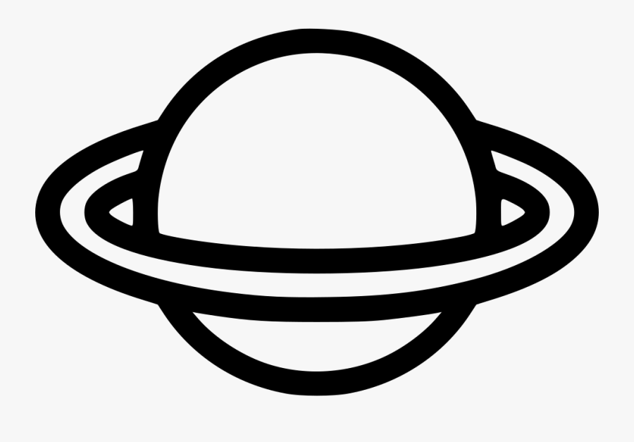 Png Icon Free Download - Black And White Planets Svg, Transparent Clipart