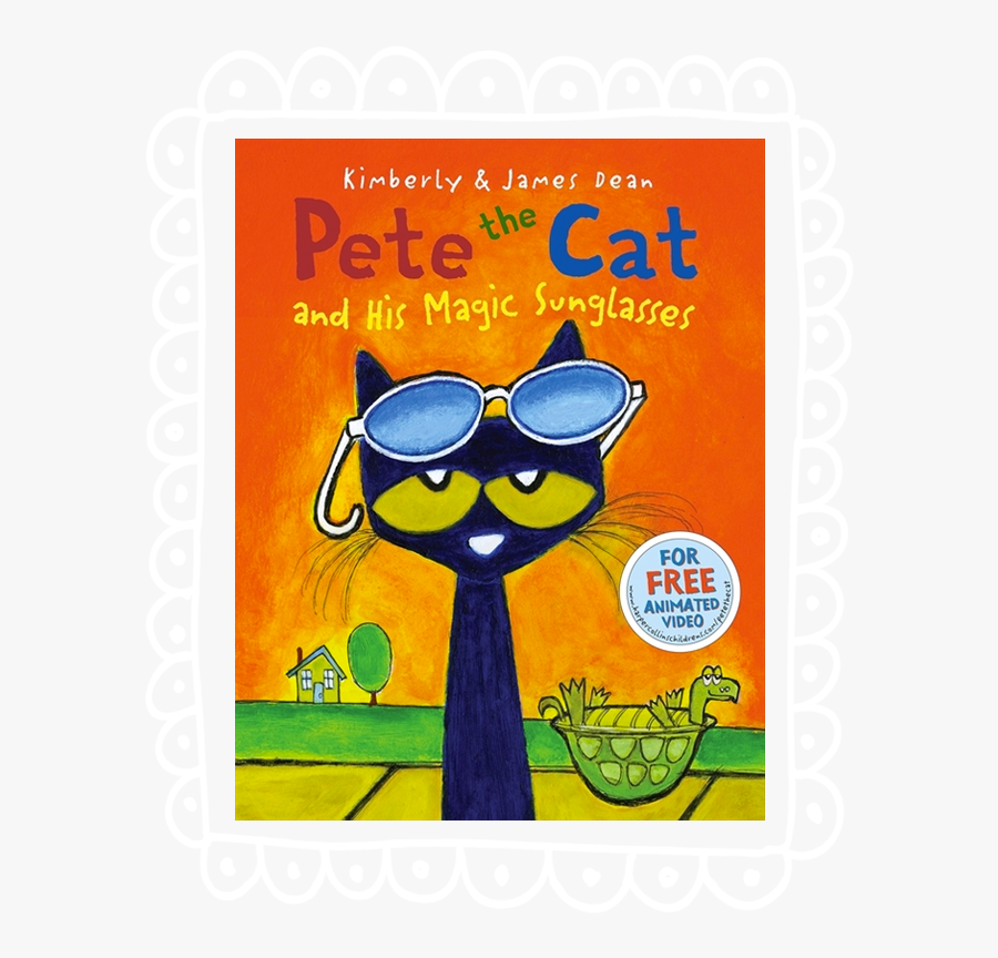 Transparent Alley Cat Clipart - Pete The Cat And His Magic Sunglasses, Transparent Clipart