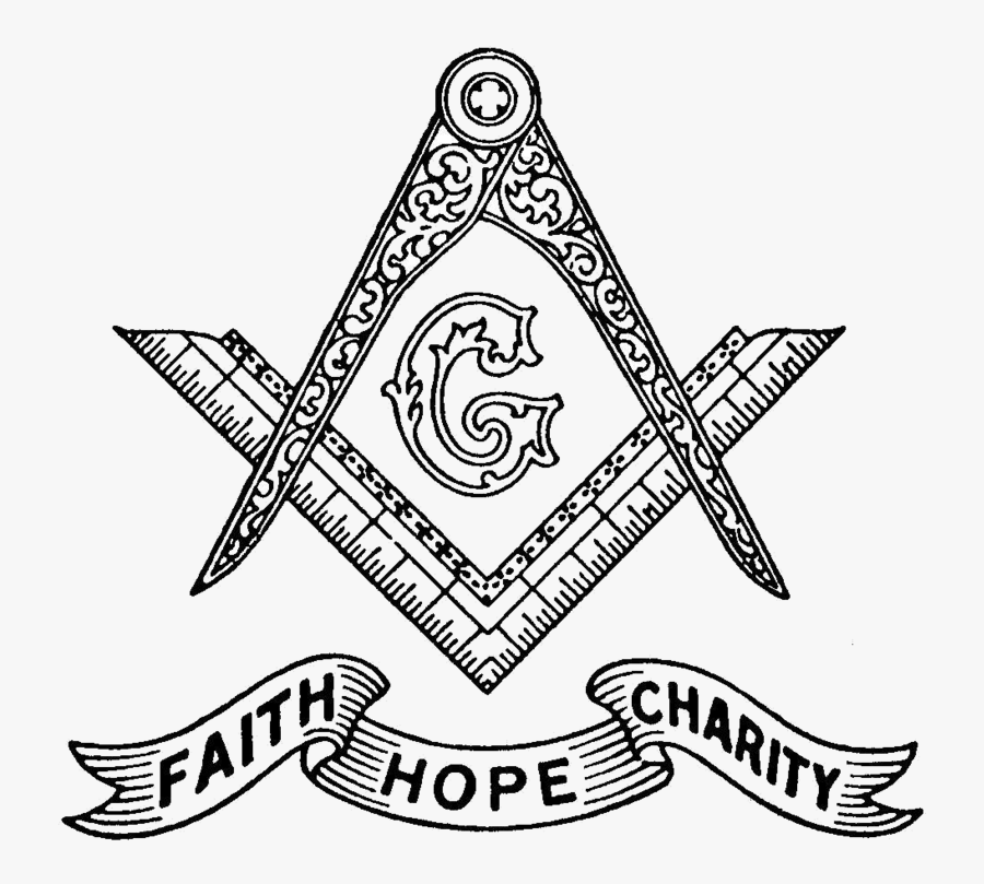 Freemasonry Symbol Faith Hope Charity - Free Mason Symbol, Transparent Clipart
