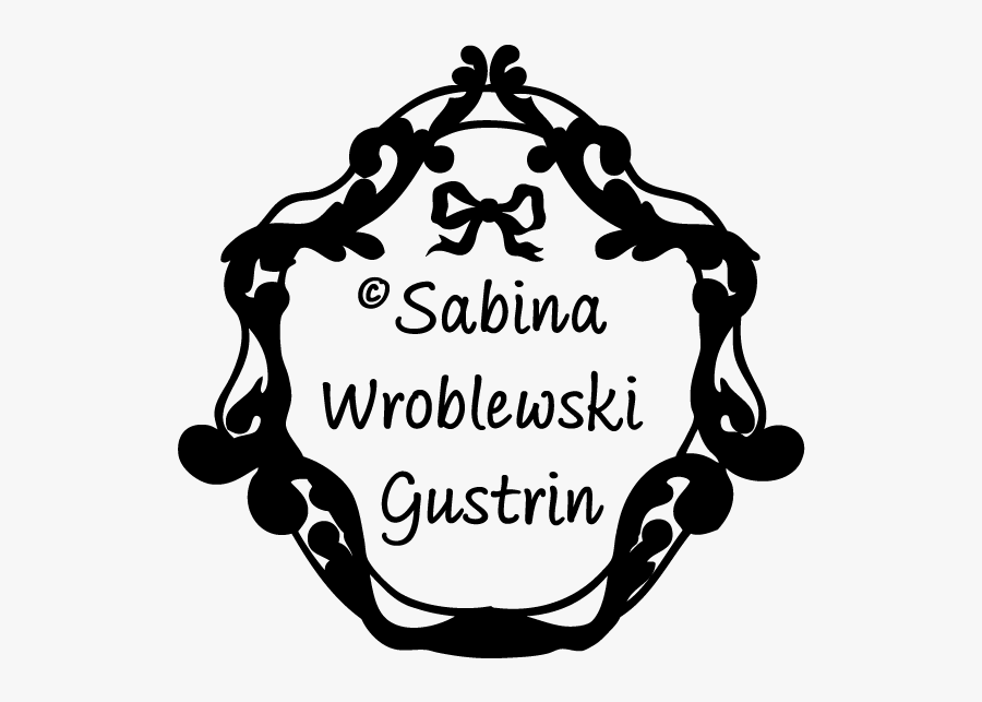 Sabina Wroblewski Gustrin - Calligraphy, Transparent Clipart