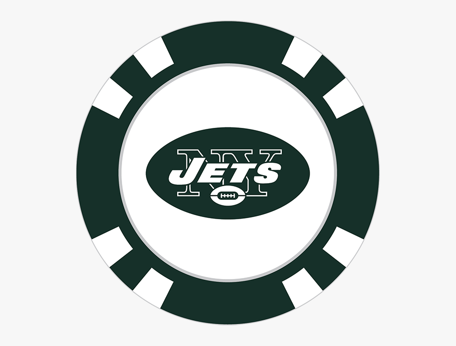 New York Jets Chip - Logos And Uniforms Of The New York Jets, Transparent Clipart