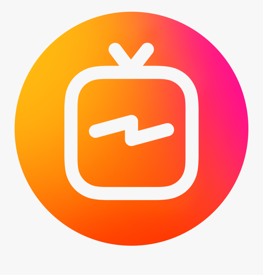 New Instagram Igtv Logo Png 2018 Edigital Digital Marketing - Igtv Logo Circle, Transparent Clipart