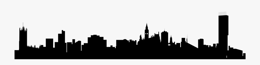 Printing Solutions - Manchester Skyline Transparent White, Transparent Clipart