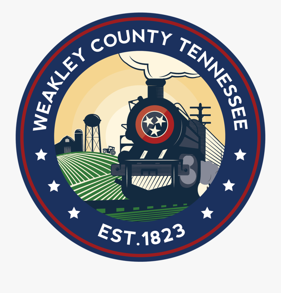 Weakley County Tn County Seal, Transparent Clipart