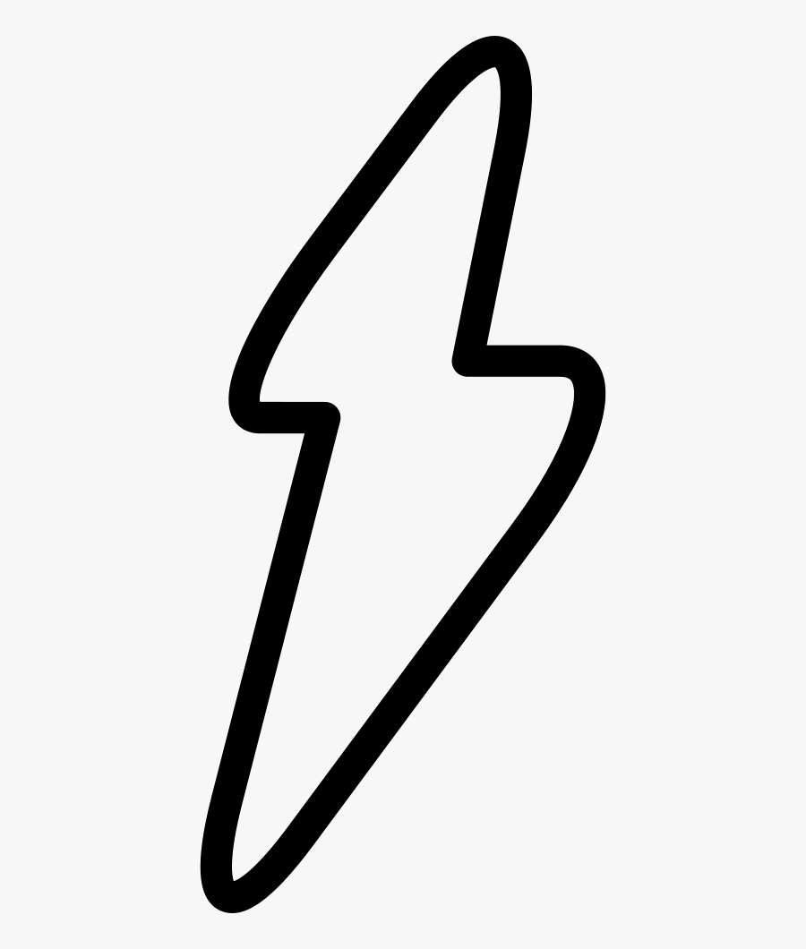 Thunderbolt, Transparent Clipart