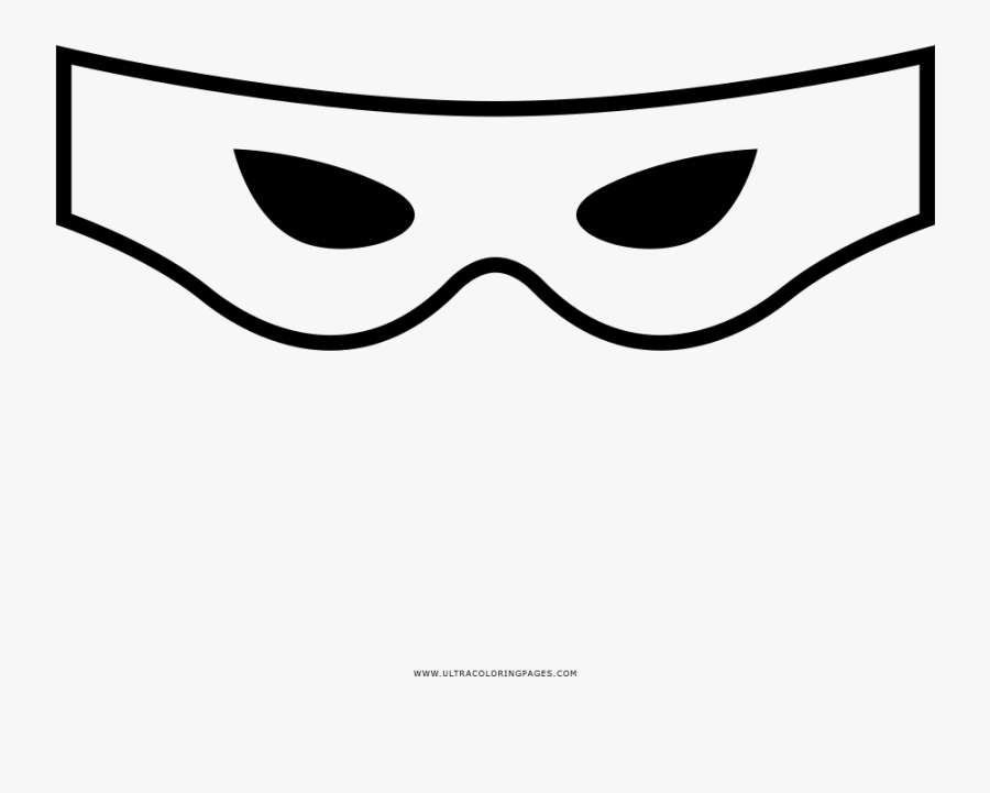 Sunglasses Goggles Nose White - Mascara De Ladron Para Dibujar, Transparent Clipart