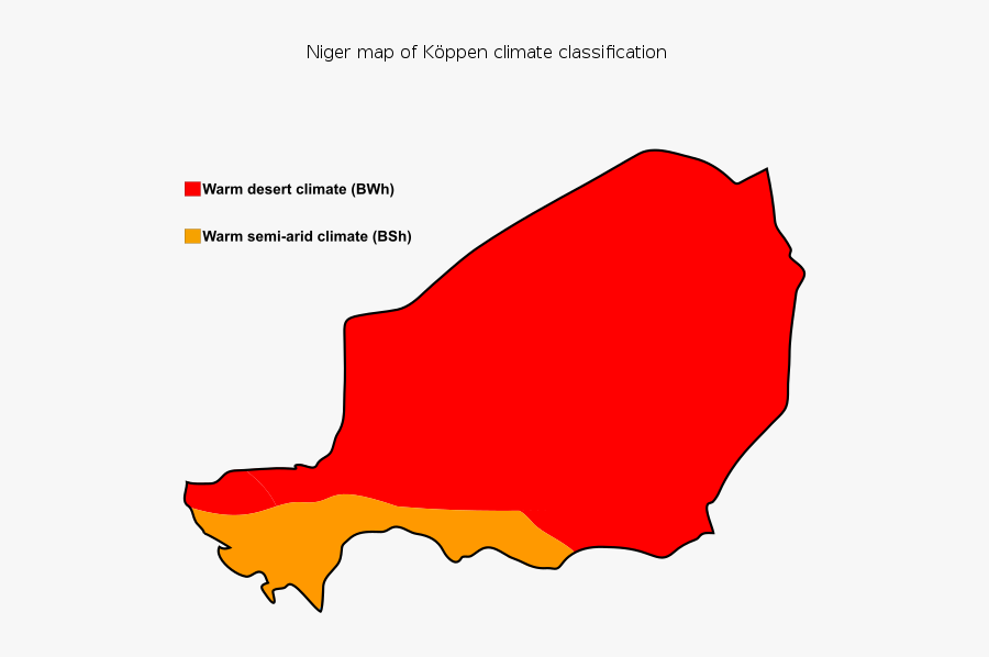 Niger Koppen Climate Classification, Transparent Clipart