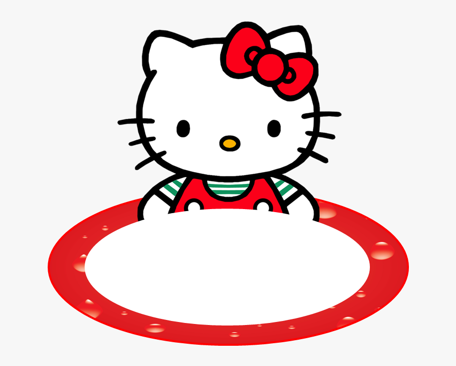 Hello Kitty Name Tags Printable - Hello Kitty Logo Png, Transparent Clipart