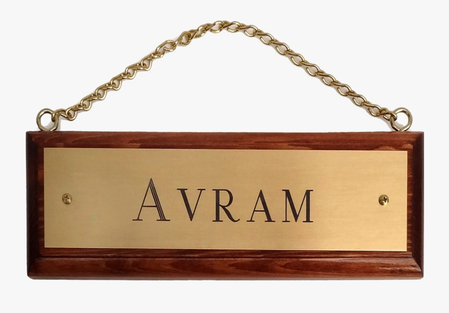 Transparent Name Plate Clipart - Wooden Name Plates Png, Transparent Clipart