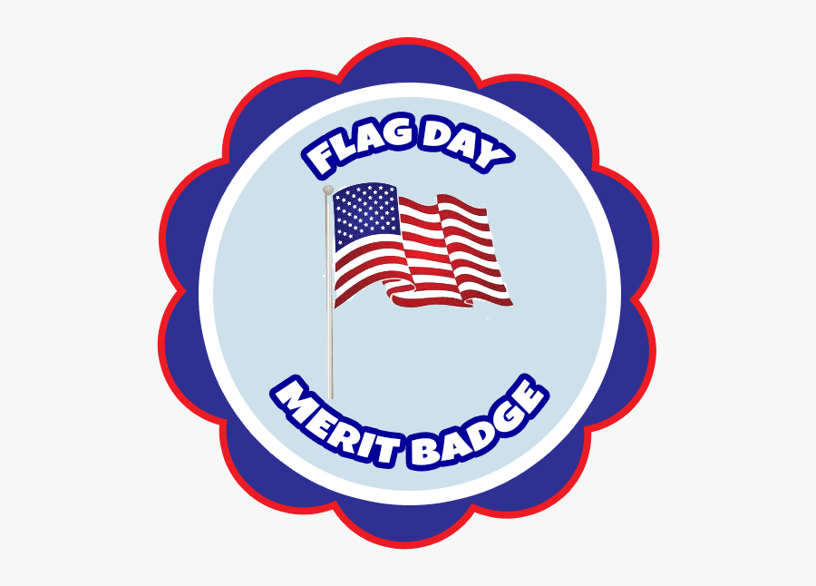 June Clipart Flag Day - Circle, Transparent Clipart