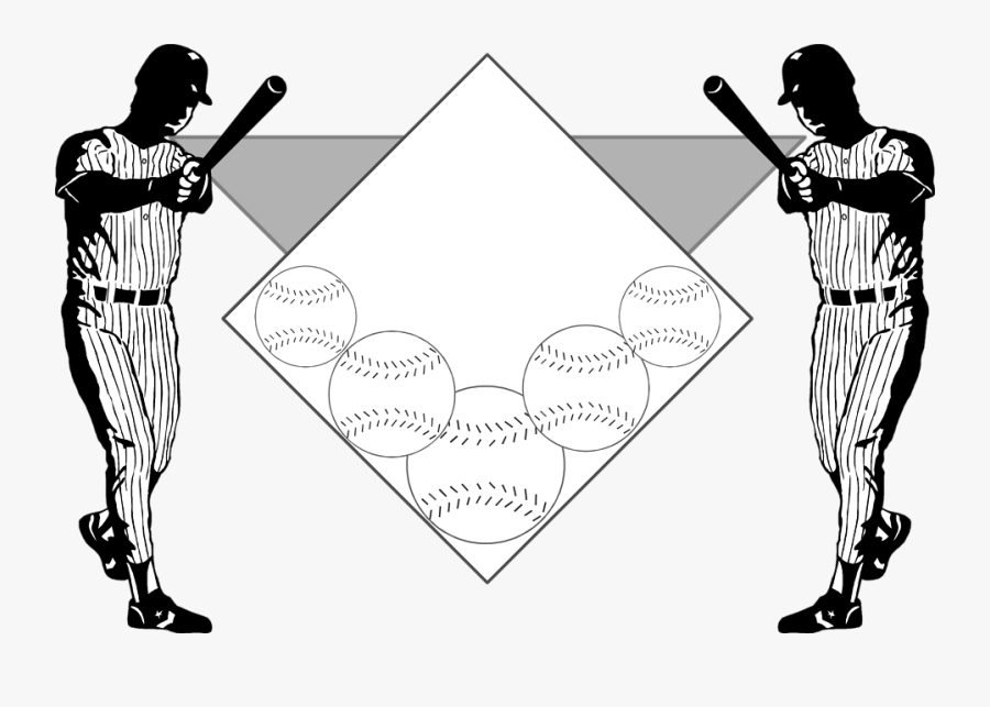 Home Plate Png - Transparent Background Baseball Black, Transparent Clipart