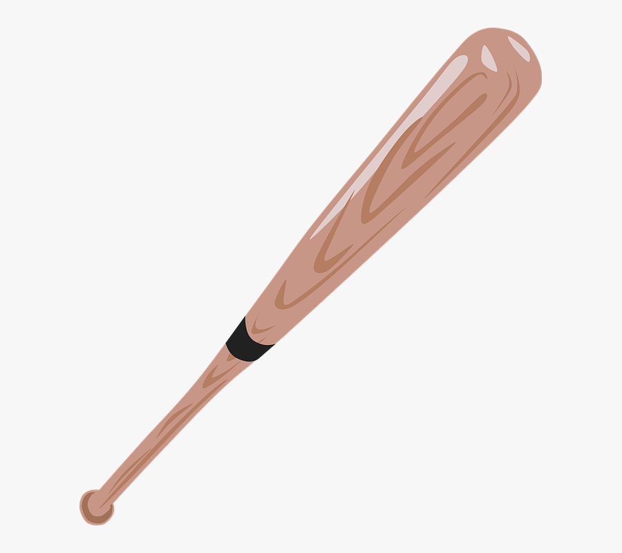 Baseball Bat Clip Art, Transparent Clipart