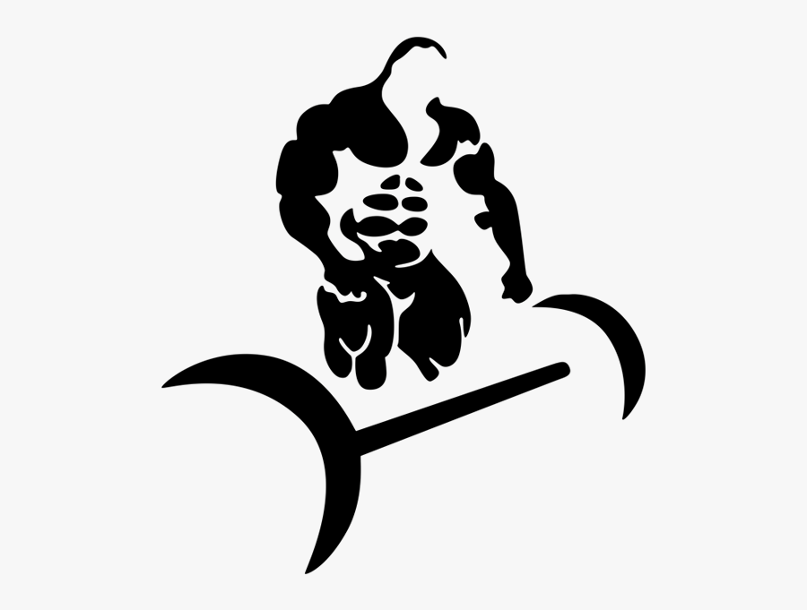 Powerlifting Png - Bike Body Building Sticker, Transparent Clipart