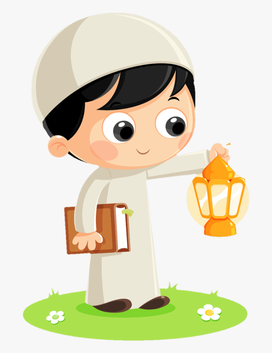 #ramdan #fanoos #lantern #muslim #boy - Kids Ramadan Clipart, Transparent Clipart