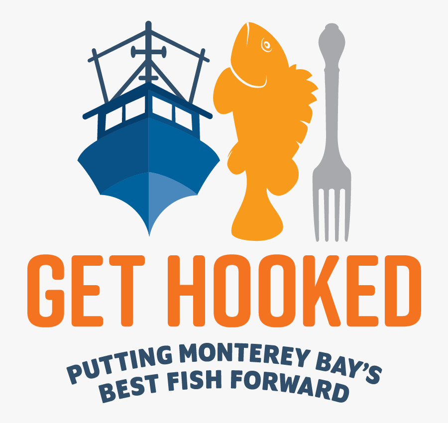 Get Hooked Logo Lineup Sq W Tag - Illustration, Transparent Clipart