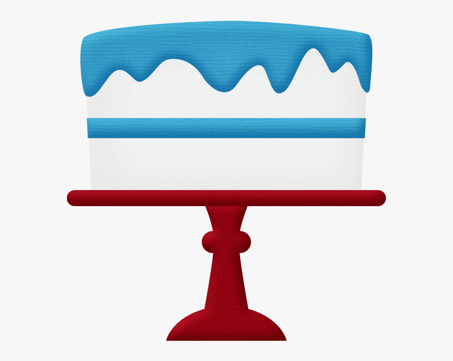 Blue Cake Clipart Png, Transparent Clipart