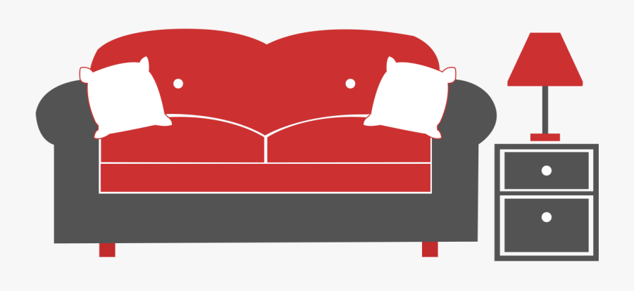 Get A New Luxury Three Seater Sofa In Your Living Room - Studio Couch, Transparent Clipart