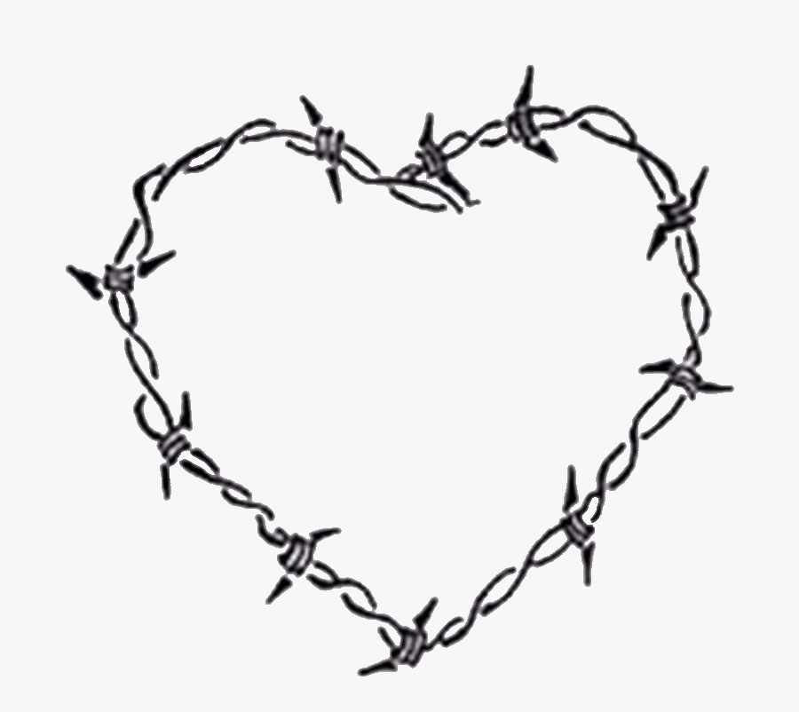 Clip Art Heart Others Transprent Png - Barbed Wire Heart Tattoo, Transparent Clipart