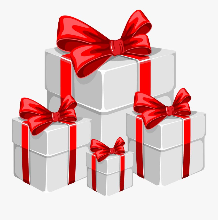 Santa Claus Christmas Gift - Gift Box Image Png, Transparent Clipart