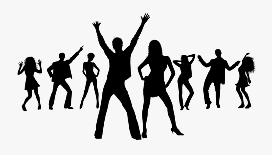 Dance Party Stock Photography Disco Drawing - Disco Dancers Png, Transparent Clipart
