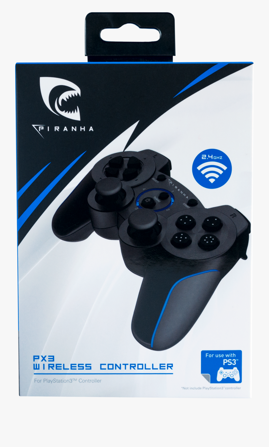Ps3 Controller Png - Piranha Px3 Wireless Controller, Transparent Clipart